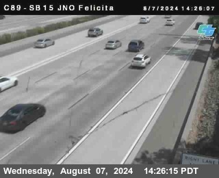 SB 15 at Felicita Road