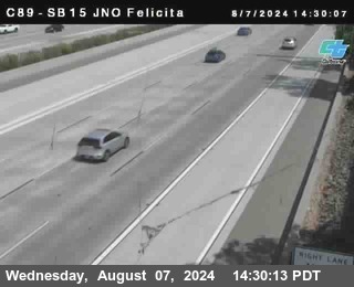 SB 15 at Felicita Road