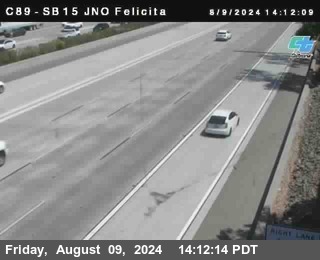 SB 15 at Felicita Road