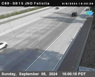 SB 15 at Felicita Road