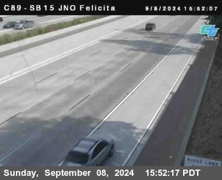 SB 15 at Felicita Road