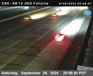 SB 15 at Felicita Road