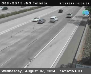 SB 15 at Felicita Road