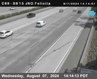 SB 15 at Felicita Road