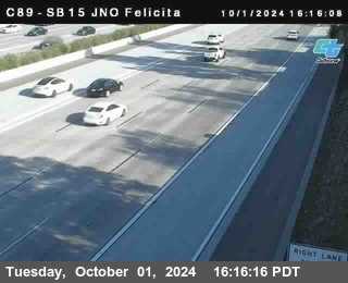 SB 15 at Felicita Road