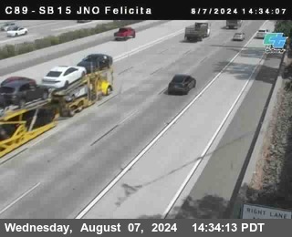 SB 15 at Felicita Road