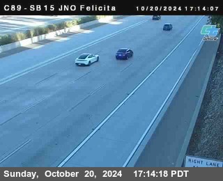 SB 15 at Felicita Road