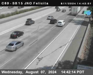 SB 15 at Felicita Road