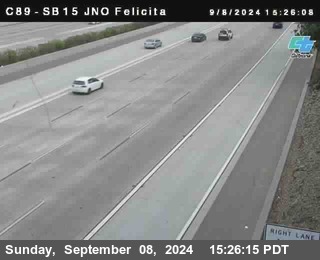 SB 15 at Felicita Road