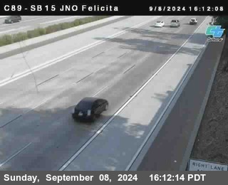 SB 15 at Felicita Road