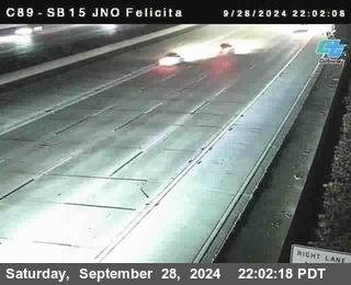 SB 15 at Felicita Road