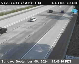 SB 15 at Felicita Road