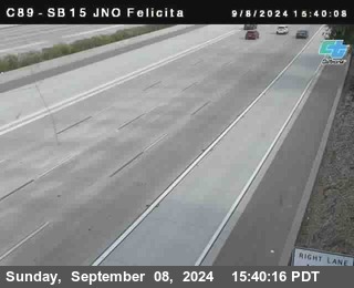 SB 15 at Felicita Road