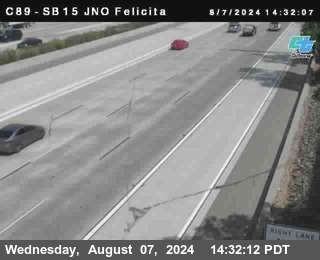 SB 15 at Felicita Road