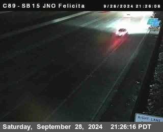 SB 15 at Felicita Road