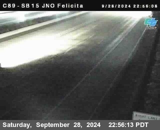 SB 15 at Felicita Road