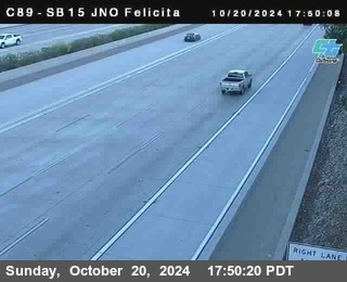 SB 15 at Felicita Road