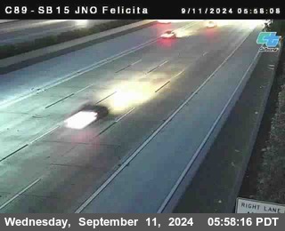 SB 15 at Felicita Road