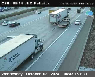 SB 15 at Felicita Road