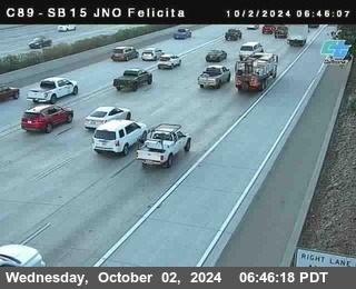 SB 15 at Felicita Road