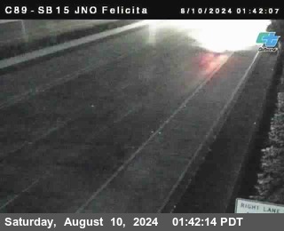 SB 15 at Felicita Road