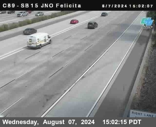 SB 15 at Felicita Road