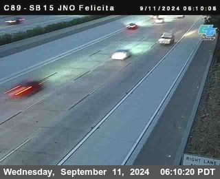 SB 15 at Felicita Road