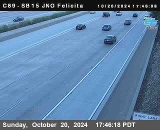 SB 15 at Felicita Road