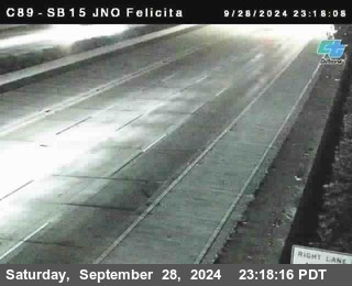 SB 15 at Felicita Road