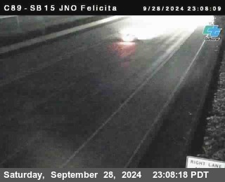 SB 15 at Felicita Road