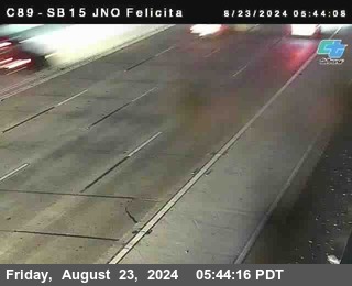 SB 15 at Felicita Road