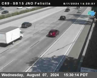 SB 15 at Felicita Road