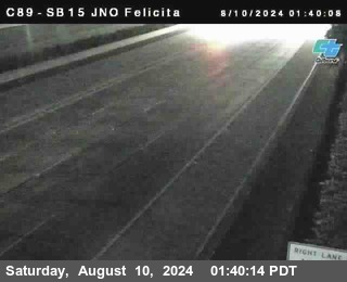 SB 15 at Felicita Road