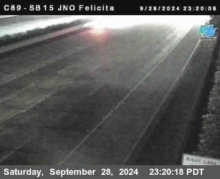 SB 15 at Felicita Road