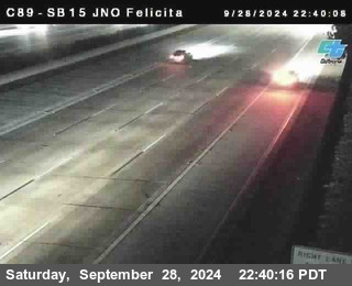 SB 15 at Felicita Road