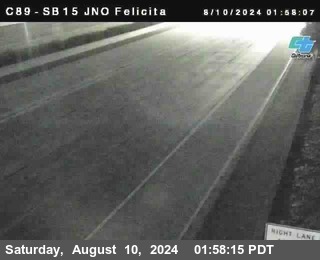 SB 15 at Felicita Road