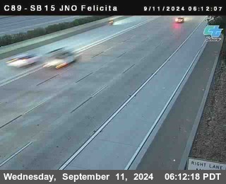 SB 15 at Felicita Road