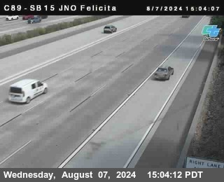 SB 15 at Felicita Road