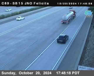 SB 15 at Felicita Road