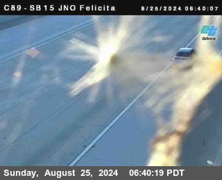 SB 15 at Felicita Road