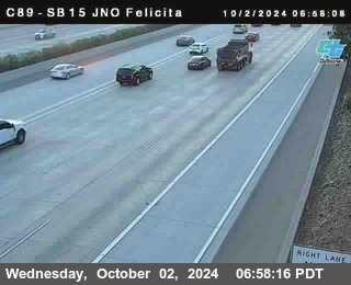 SB 15 at Felicita Road