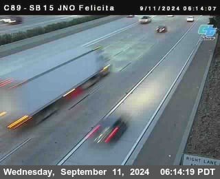 SB 15 at Felicita Road