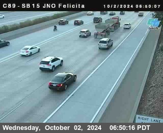 SB 15 at Felicita Road