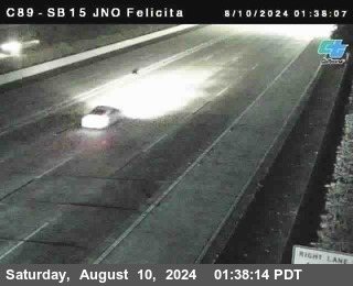 SB 15 at Felicita Road