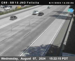 SB 15 at Felicita Road