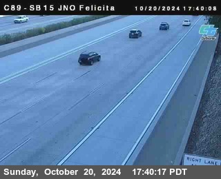 SB 15 at Felicita Road