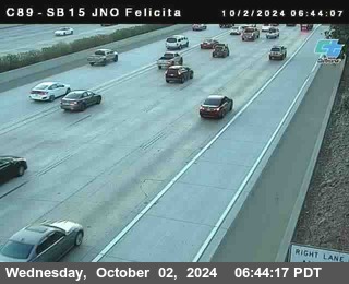 SB 15 at Felicita Road