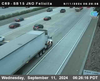 SB 15 at Felicita Road