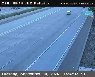 SB 15 at Felicita Road