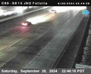 SB 15 at Felicita Road